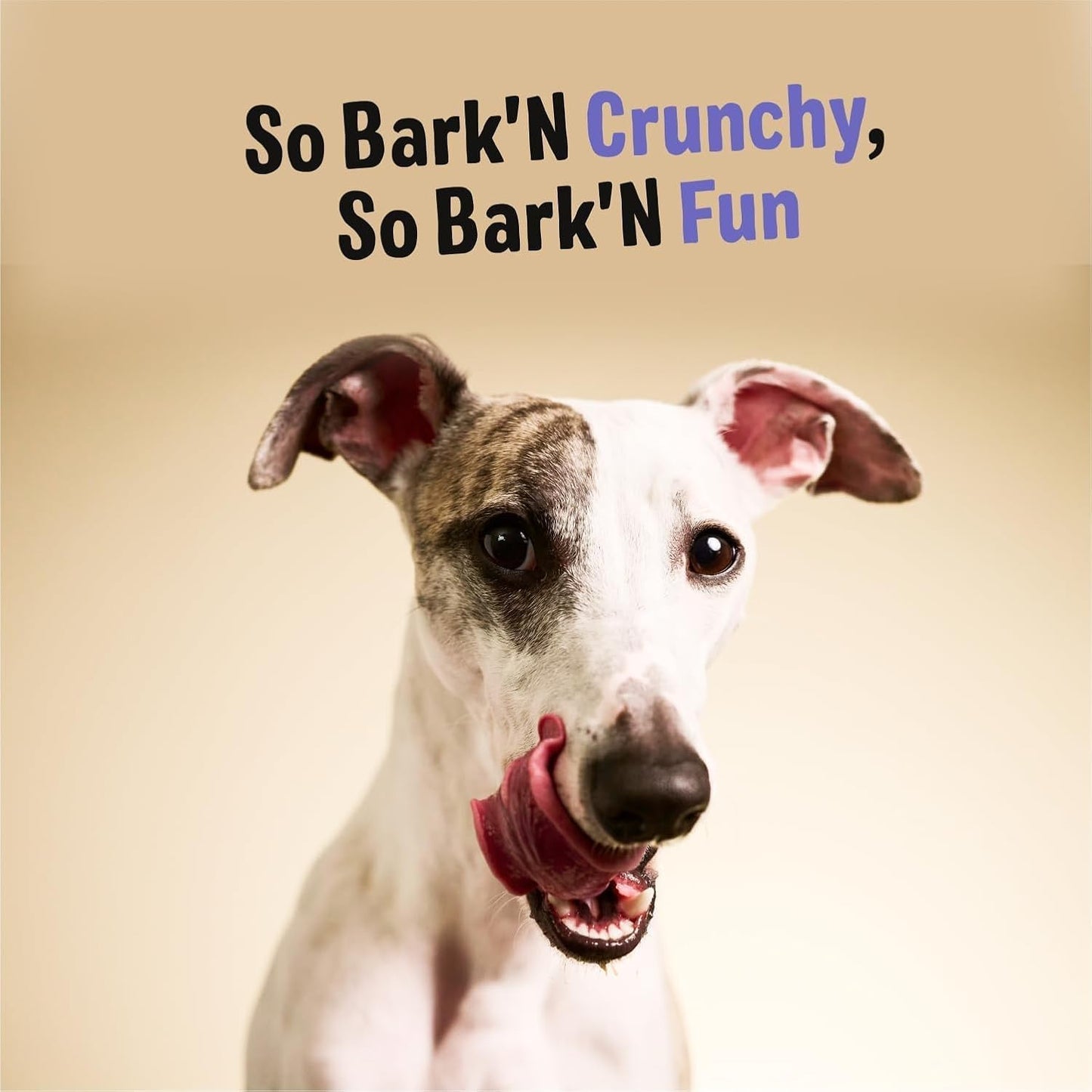 Three Dog Bakery Bark’N Crunch! Chicken Chips, Crunchy Treats for Dogs, Single Ingredient, High Protein Snacks, No Artificial Flavors or Colors, Made in The USA, 4oz