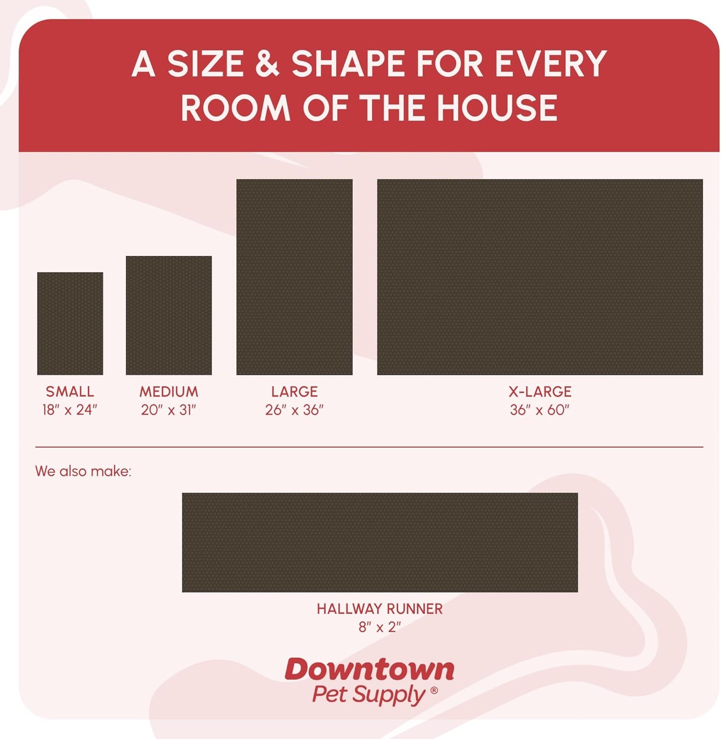 My Doggy Place Microfiber Dog Mat for Muddy Paws, 36" x 26" Black - Absorbent and Quick-Drying Dog Paw Cleaning Mat, Washer and Dryer Safe - Non-Slip Rubber Backed Dog Floor Mat, Large