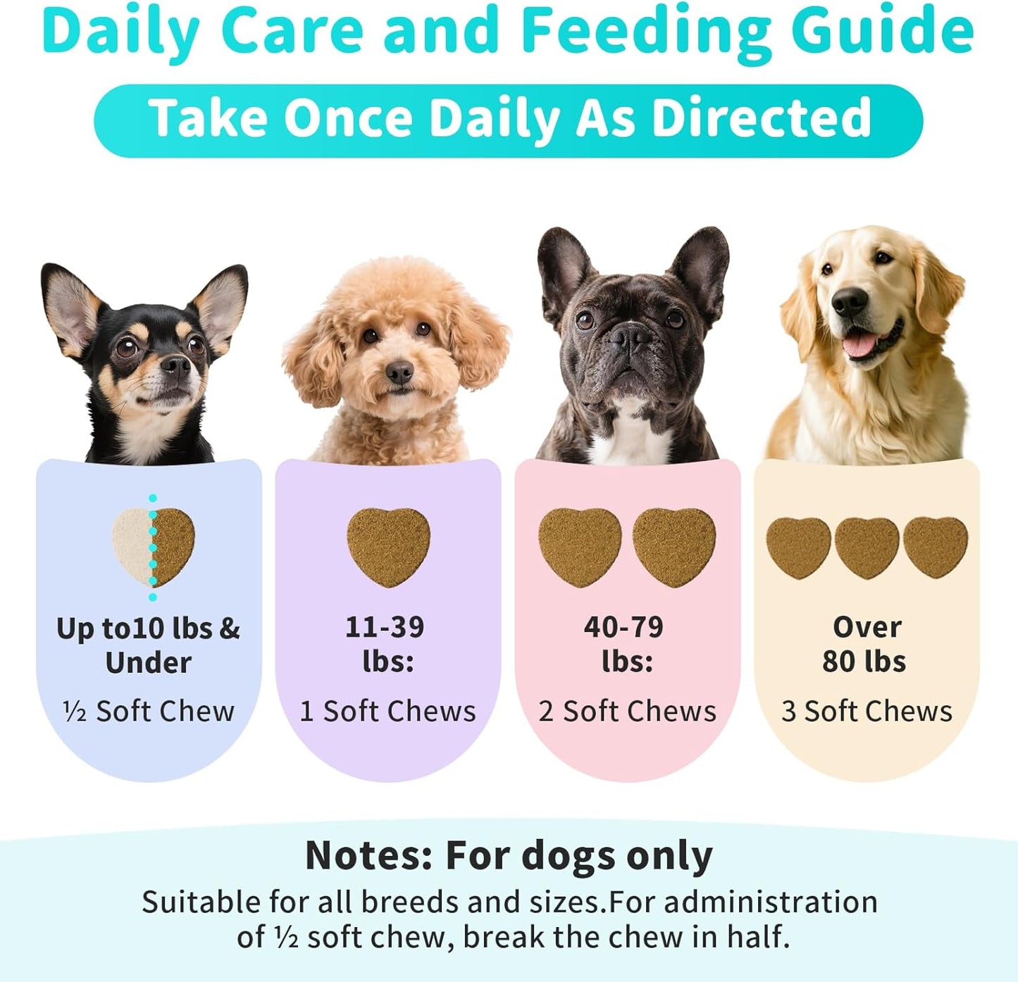 Probiotics for Dogs, Digestive Enzymes for Gut Health Support, Dog Fiber Supplement with Pumpkin for Diarrhea & Bowel Support, Upset Stomach & Gas Relief, Constipation - 90 Count Chicken Flavor