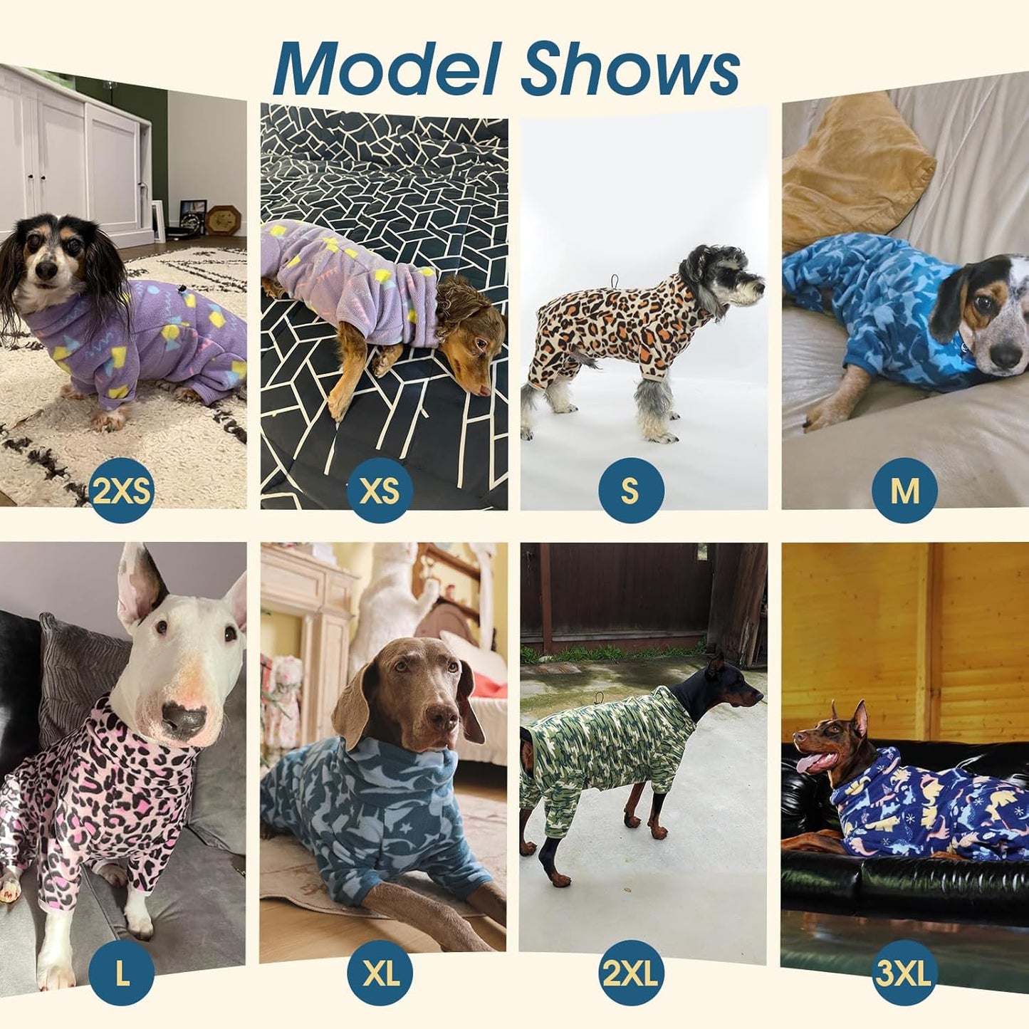 ROZKITCH Dog Clothes for Large Dogs Soft Fleece Pullover Pajamas, Pet Windproof Warm Cold Weather Jacket Vest with Reflective Zipper, Jumpsuit Apparel Outfit Clothes for Large Dog Dinosaur 2XL