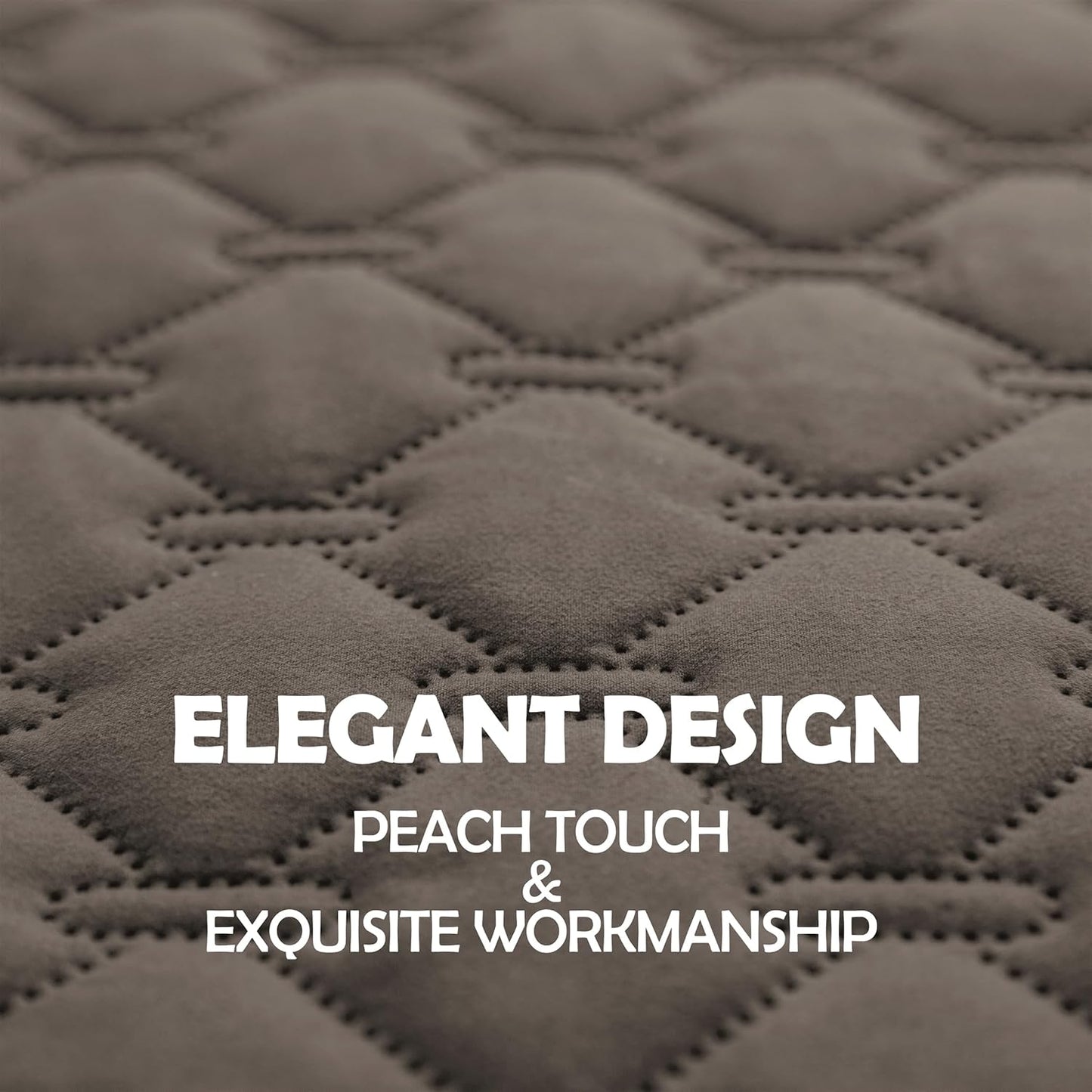 gogobunny 100% Double Sided Waterproof Dog Blanket Soft Pet Bed Cover Reversible Protect Furniture Couch Sofa Car for Puppy Cat Kids (Dark Walnut/Light Walnut, 52x82 Inch (Pack of 1))