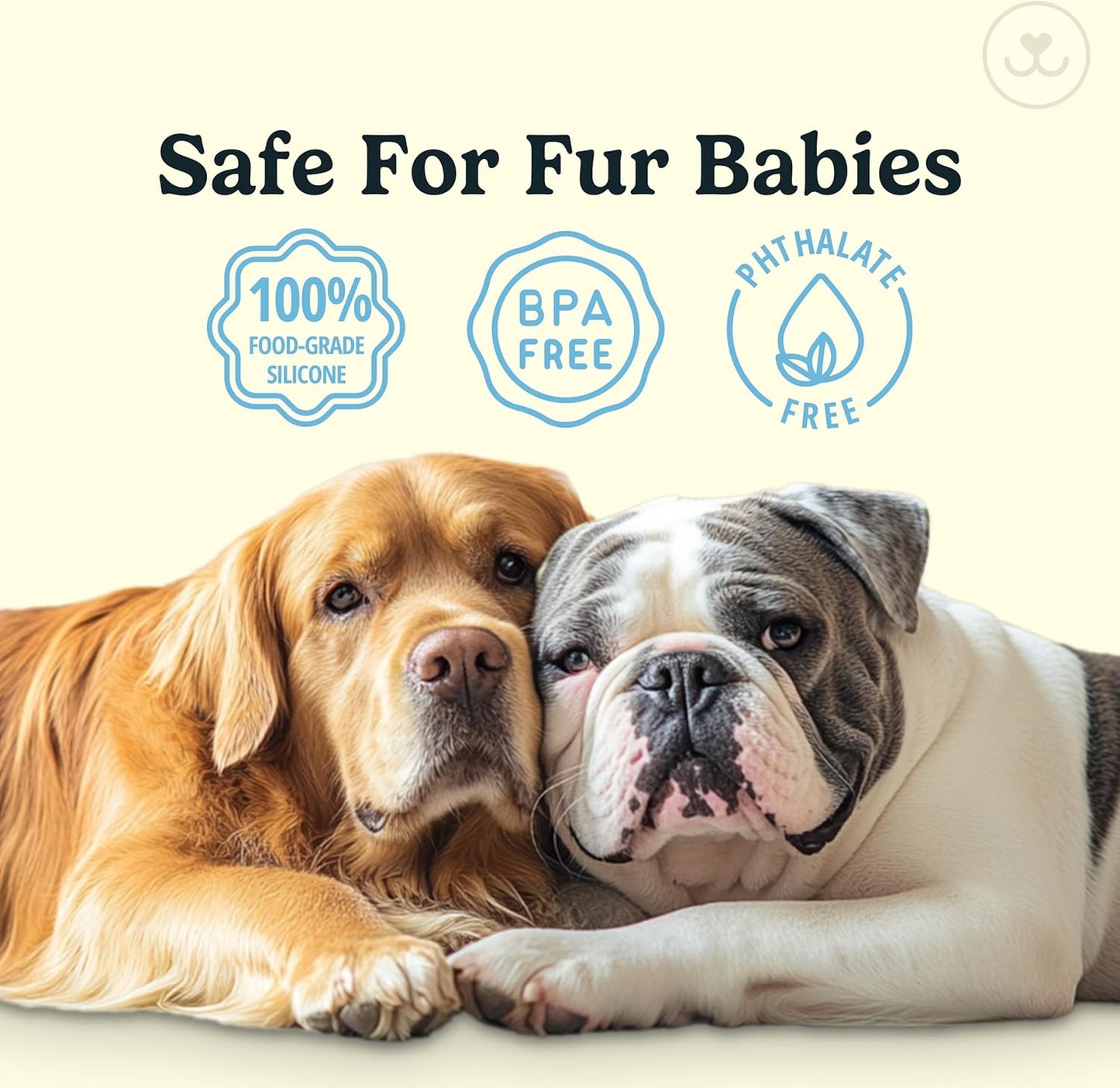 Jasper Dog Toothbrush, 360º Dog Tooth Brushing Kit, Cat Toothbrush, Dog Teeth Cleaning, Dog Finger Toothbrush, Use with Dog Toothpaste - Clear 2-Pack