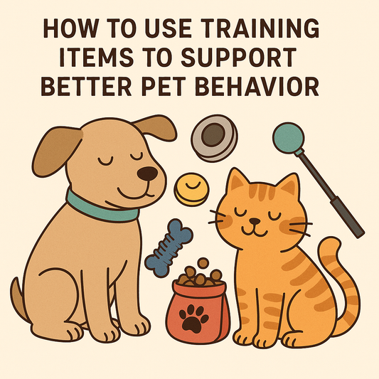 Training Items That Help Improve Your Pet’s Behavior