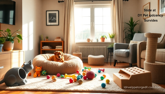 Creating a Cozy and Enriching Home for Your Pets: Beds, Toys, and DIY Ideas