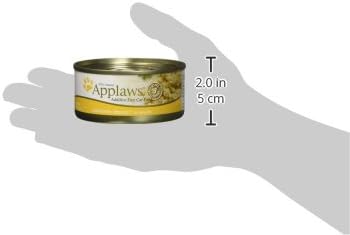 Applaws Wet Cat Food, 24 Count, Limited Ingredient Canned Wet Cat Food, Chicken Breast in Broth, 5.5oz Cans
