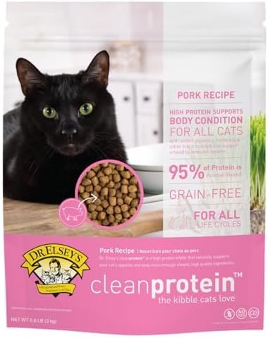 Dr. Elsey's cleanprotein Pork Cat Kibble 2lb. Bag