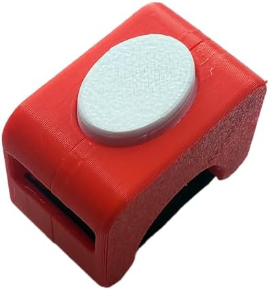 Flex Clicker Hands-Free Training Ring | Finger Clicker for Dog Obedience | Puppy Behavior Tool | Animal Trainer for Birds & Horses | Pet Discipline & Behavior Aid | Easy-to-Use Teaching Device | Red