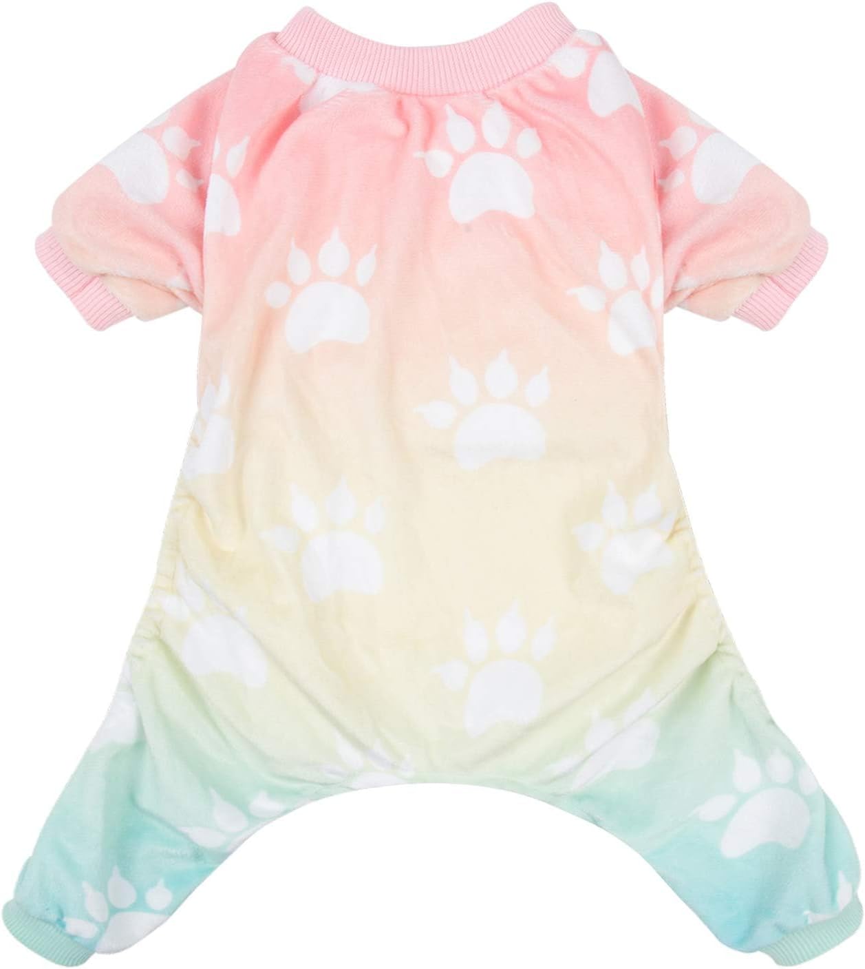 CuteBone Small Dogs Outfit Soft Puppy Onesies Pjs Dog Pajamas Pet Coat Cat Apparel Comfy Doggie Jumpsuit Bodysuit for All Seasons P09M