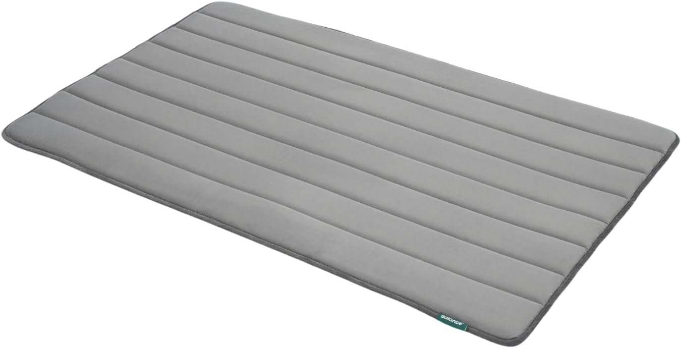 BALANCE Dog Crate Pad, Dog Foam Crate Mat Kennel Pad, Washable Water-Resistant Pet Bed Flat Dogs Cage Mat for XX-Large Dogs