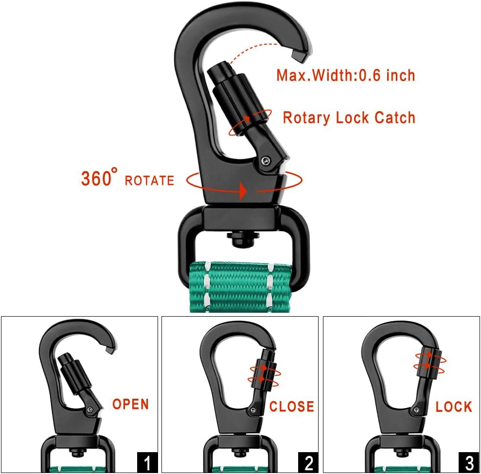 PLUTUS PET Short Training Dog Leash with Padded Handle for Medium Large Dogs,18 Inch Heavy Duty Strong Traffic Leash with Carabiner Clip for Climbing Walking or Guiding Blind(18”，Teal)