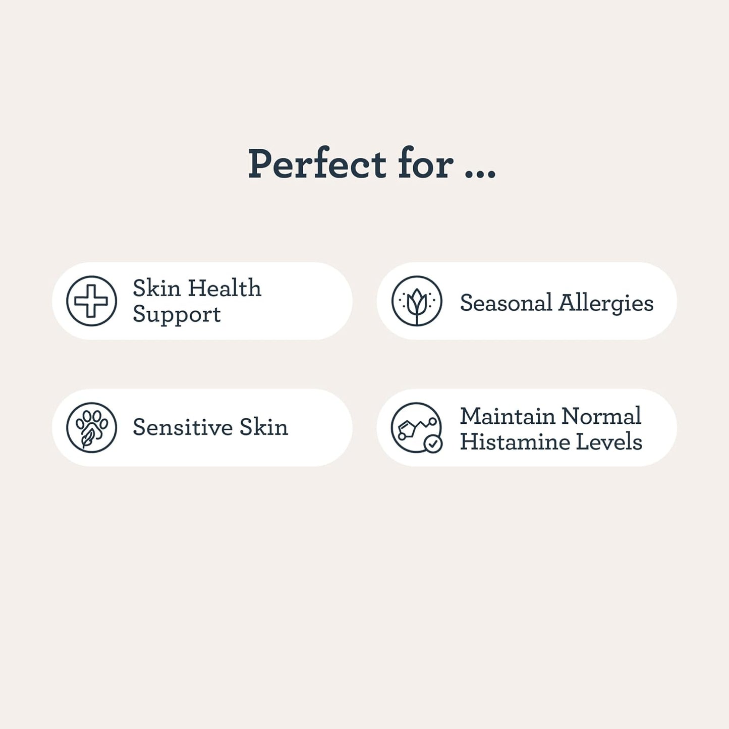 Kradle Skin Recovery Chews for Dogs - Biotin Collagen Zinc - Soothes Environmental Skin Irritation - 75 Chews