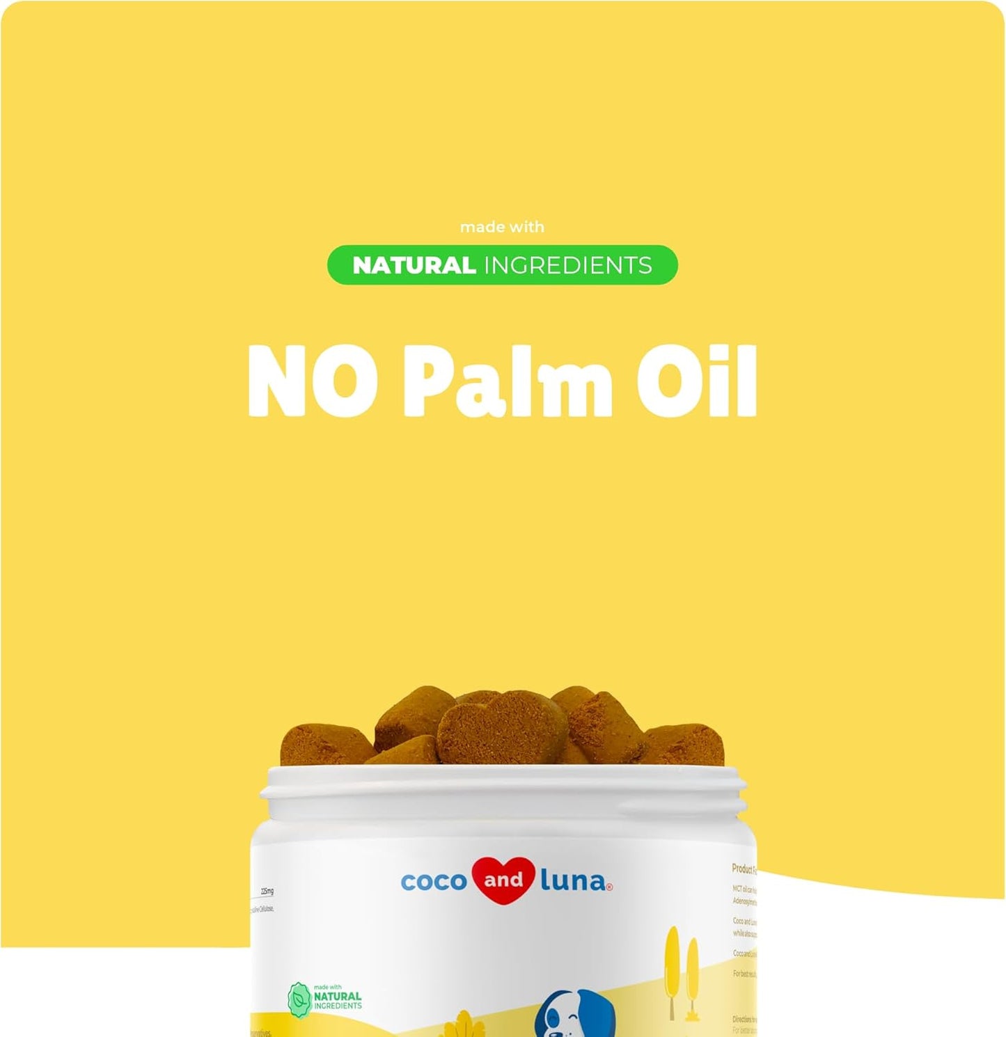 Same for Dogs - 90 Soft Chews - S-Adenosyl-L-Methionine - with MCT Oil for Better Absorption - Promotes Brain Health, Liver Support, and Cognitive Function