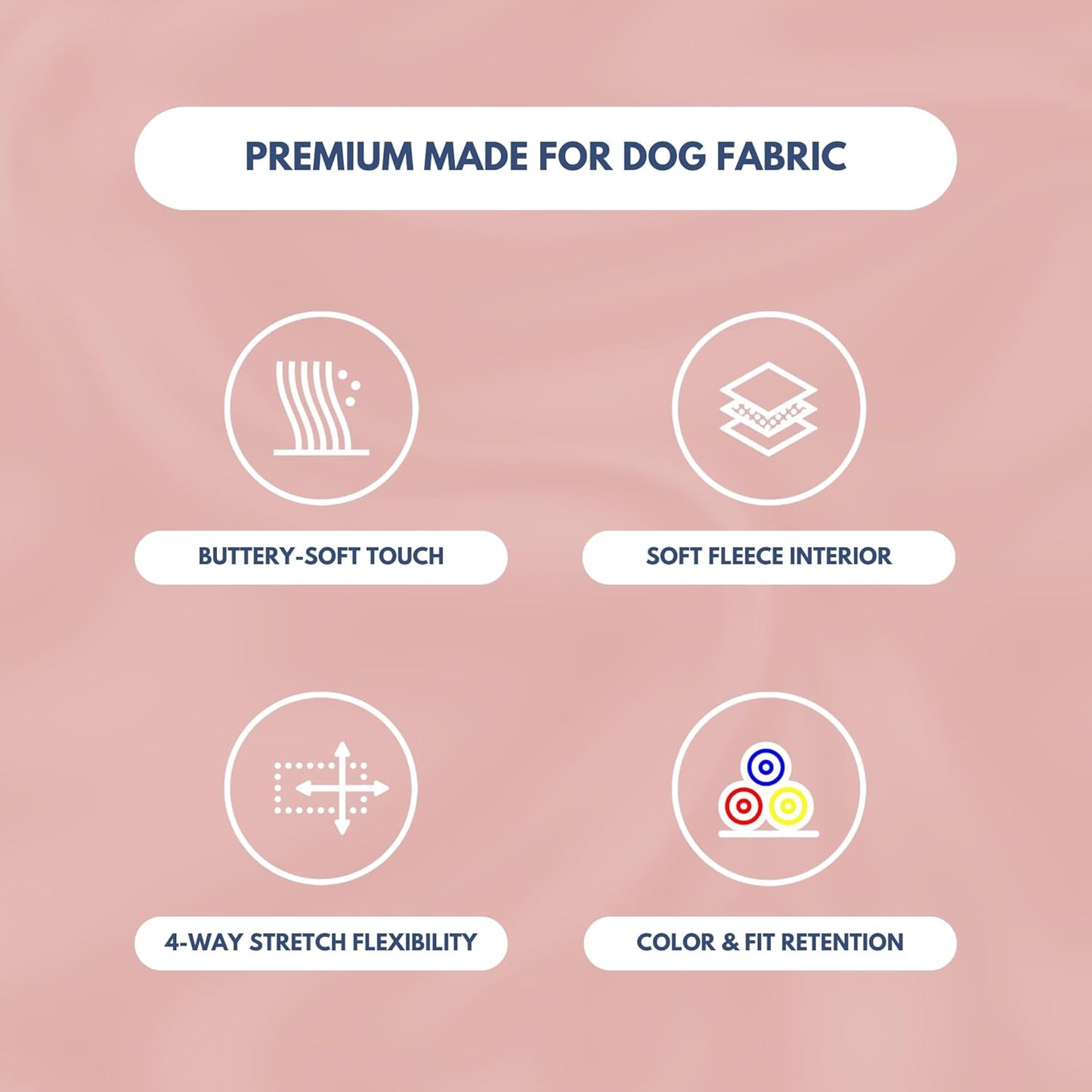 Spark Paws Dog Hoodie – Premium Dog Sweater for Small, Medium, and Large Dogs | Warm Outfits for French Bulldogs, Pitbull, Puppy, Winter Jacket Alternative - Dusty Pink - M