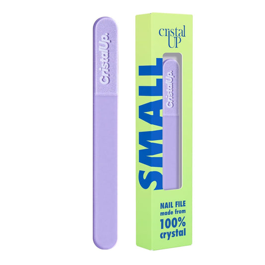 Crystal Nail File 3 in, Glass File Ideal for Purse, Durable, Safe and Gentle on Nails, Perfect for Travel Home, Office and On the Go, Portable Design