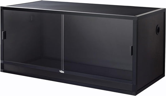 4x2x2 (120 Gallon) Bearded Dragon Enclosure V2 PVC Panels, Glass Doors, Lightweight, Easy to Assemble, Heavy Duty Screen, Aluminum Frame