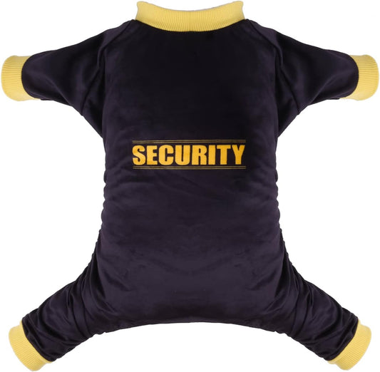 CuteBone Dog Halloween Pajamas Puppy Onesies Small Dogs Soft Pjs Coat Cat Apparel Comfy Pet Christmas Clothes Outfit Doggie Bodysuit P264S