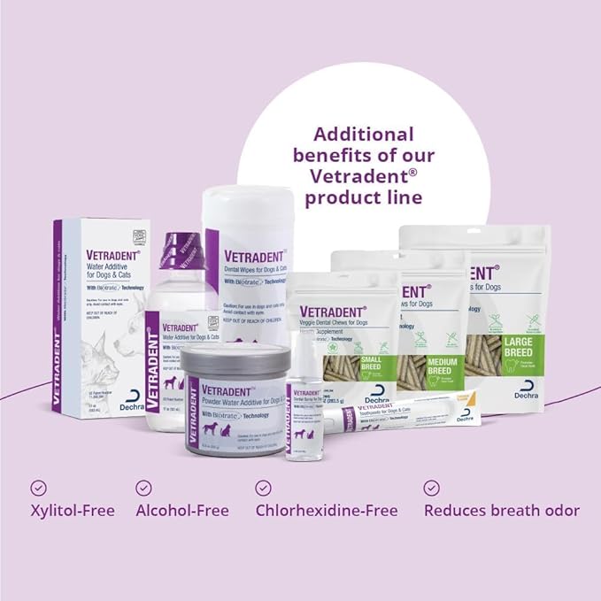 Vetradent® Veggie Dental Chews for Large Dogs