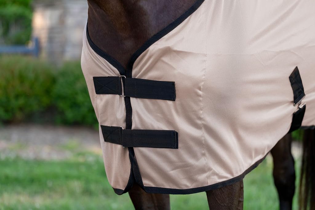 TuffRider Miller's Standard Neck Fly Sheet -Rose/Beige -75