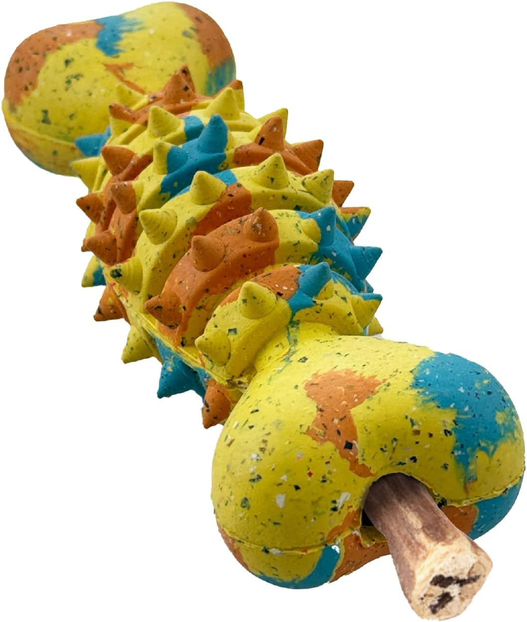 Max Fusion with Nike Grind, Arlee Spike Bone Dog Toy, Chew Toy for Play, Fetch, Tug, L