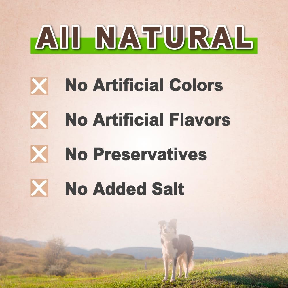 AFreschi Turkey Tendons for Dogs, USA-Sourced, Healthy Dog Treats, Rawhide-Free Puppy Chews, Long Lasting, All Natural, Hypoallergenic Dog Treats for Small Breeds, 6 Count Pack Bone (S)