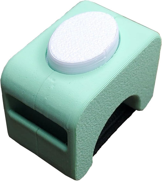 Flex Clicker Hands-Free Training Ring | Finger Clicker for Dog Obedience | Puppy Behavior Tool | Animal Trainer for Birds & Horses | Pet Discipline & Behavior Aid | Easy-to-Use Teaching Device | Mint