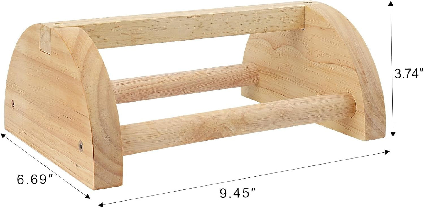 Chicken Perch Chicken Roosting Bar, Chick Perch Toys for Coop and Brooder for Baby Chicks,Strong Wooden Bird Perch,Training Perch Toys for Large Bird, Parrot, Macaw, Hens (Small)