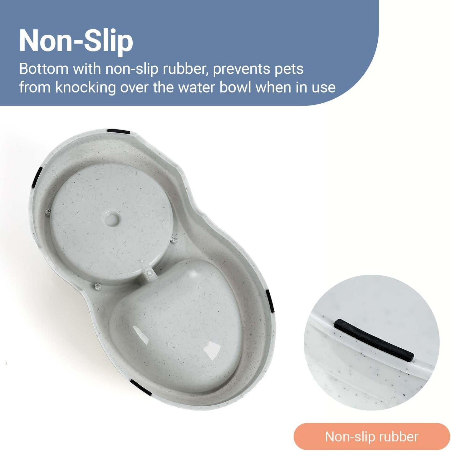 Pet Water Dispenser for Large Dogs and Multi-Pet, 3 Gallon Dog Water Bowl Dispenser, Basic Automatic Gravity Dog Cat Water Feeder, Large Capacity Pets Drinking Fountain, BPA-Free