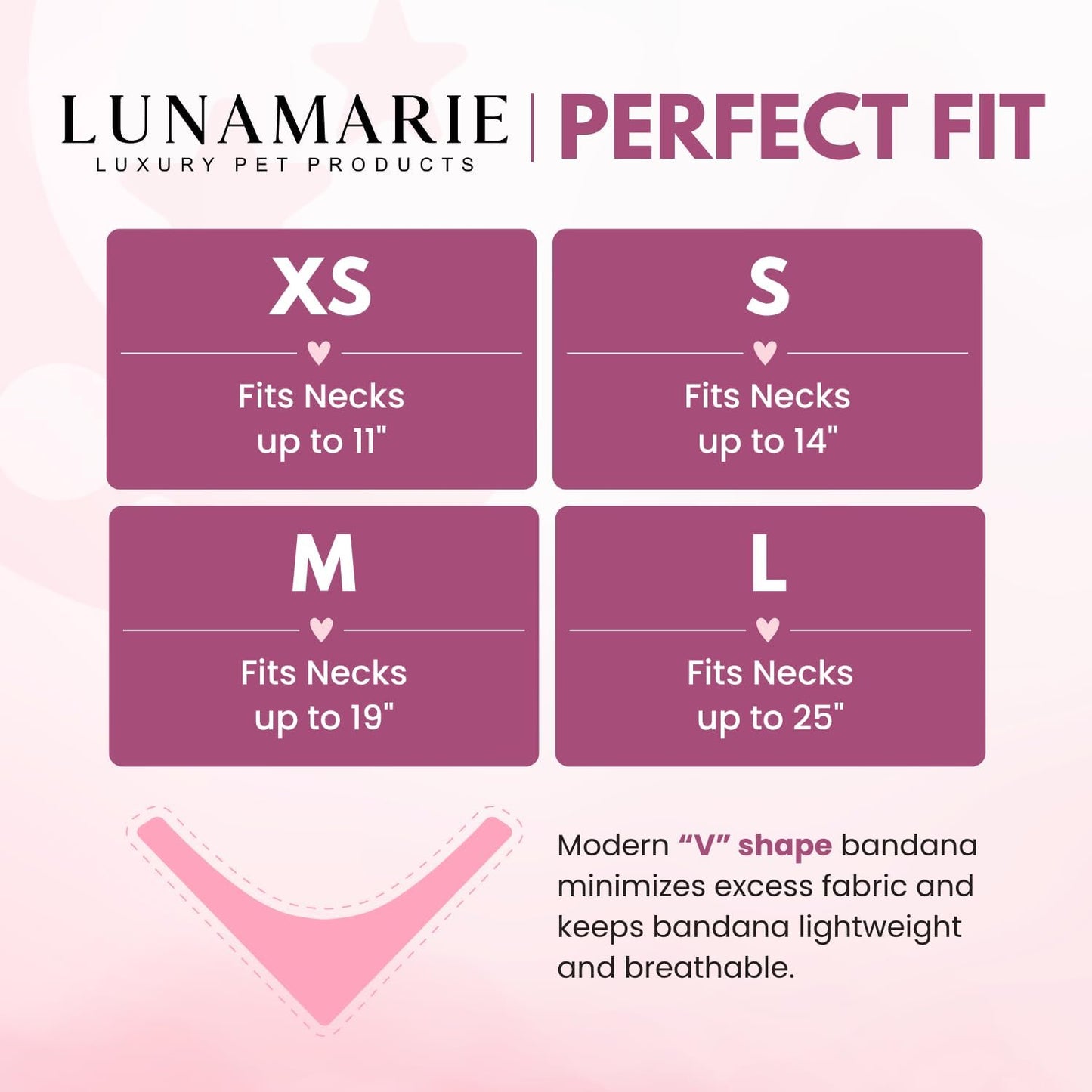 LunaMarie - Luxury Pet Birthday Bandanas -Premium & Silky Poly Fabric | 100% Handmade | Custom Shape Dual Layered (Birthday Girl Purple, Small)