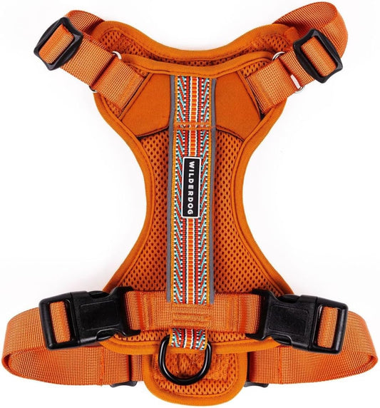Wilderdog Lightweight Dog Harness with Reflective Straps - Small - Sienna