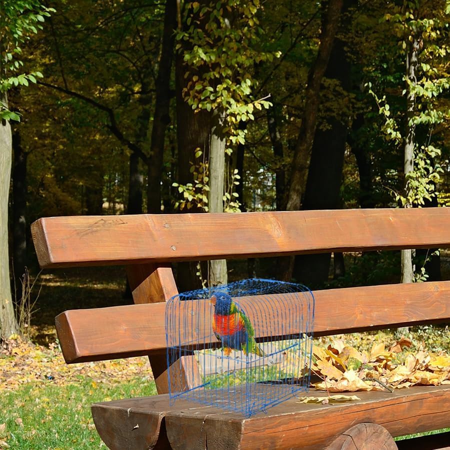 3 Pack Bird Perch Stand 12.4×5.3 Inch- Rectangular Wood Platform Wood Perch Stand Board Shelf for Parrot, Lovebird, Hamster, Guinea Pig, Chinchilla