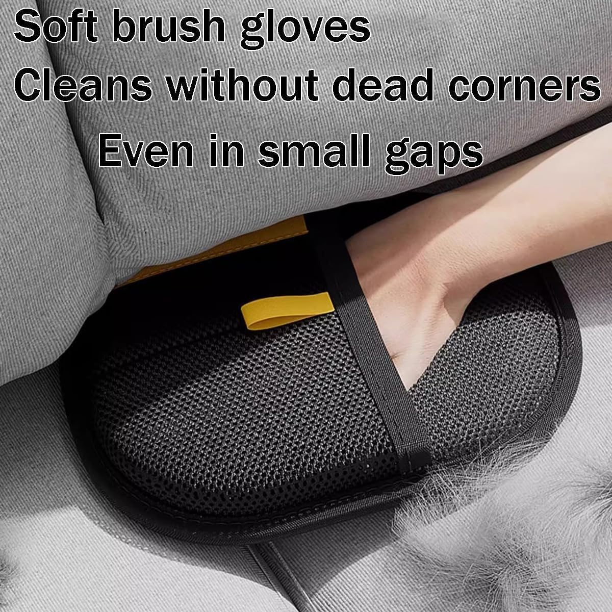 Pet Hair Removal Glove - Cat & Dog Electrostatic Hair Remover Grooming Glove 2Pcs