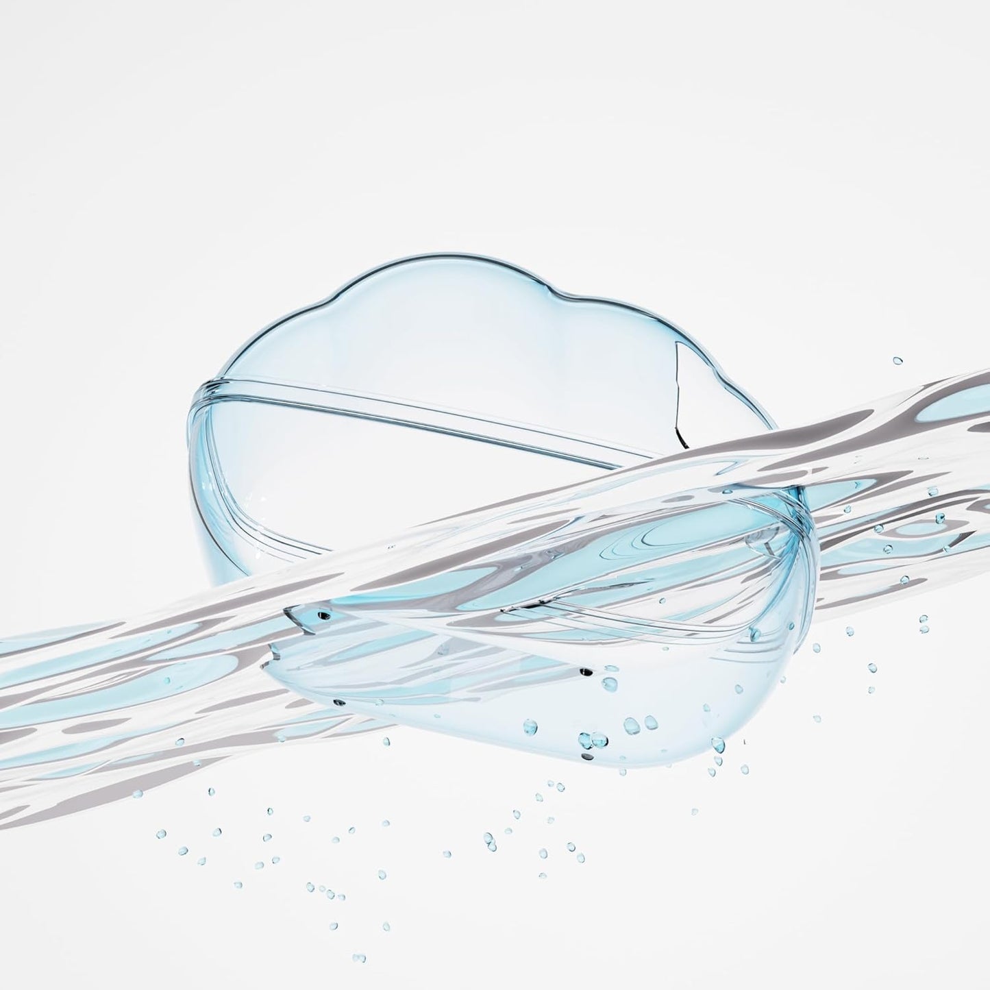 BUCATSTATE Hamster Sand Bath Container Transparent Hamster Dust Bath Kit Dwarf Toilet with Scoop Set Cage Accessories for Small Animals, Gerbil, Syrian Hamster, Mouse (Blue, Medium)