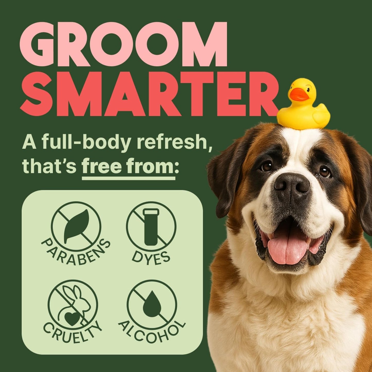 TropiClean Watermelon Dog Wipes for Paws and Bottom | Deep Cleaning Dog Grooming Wipes | Safe for The Face | Cat Friendly | 100 Count