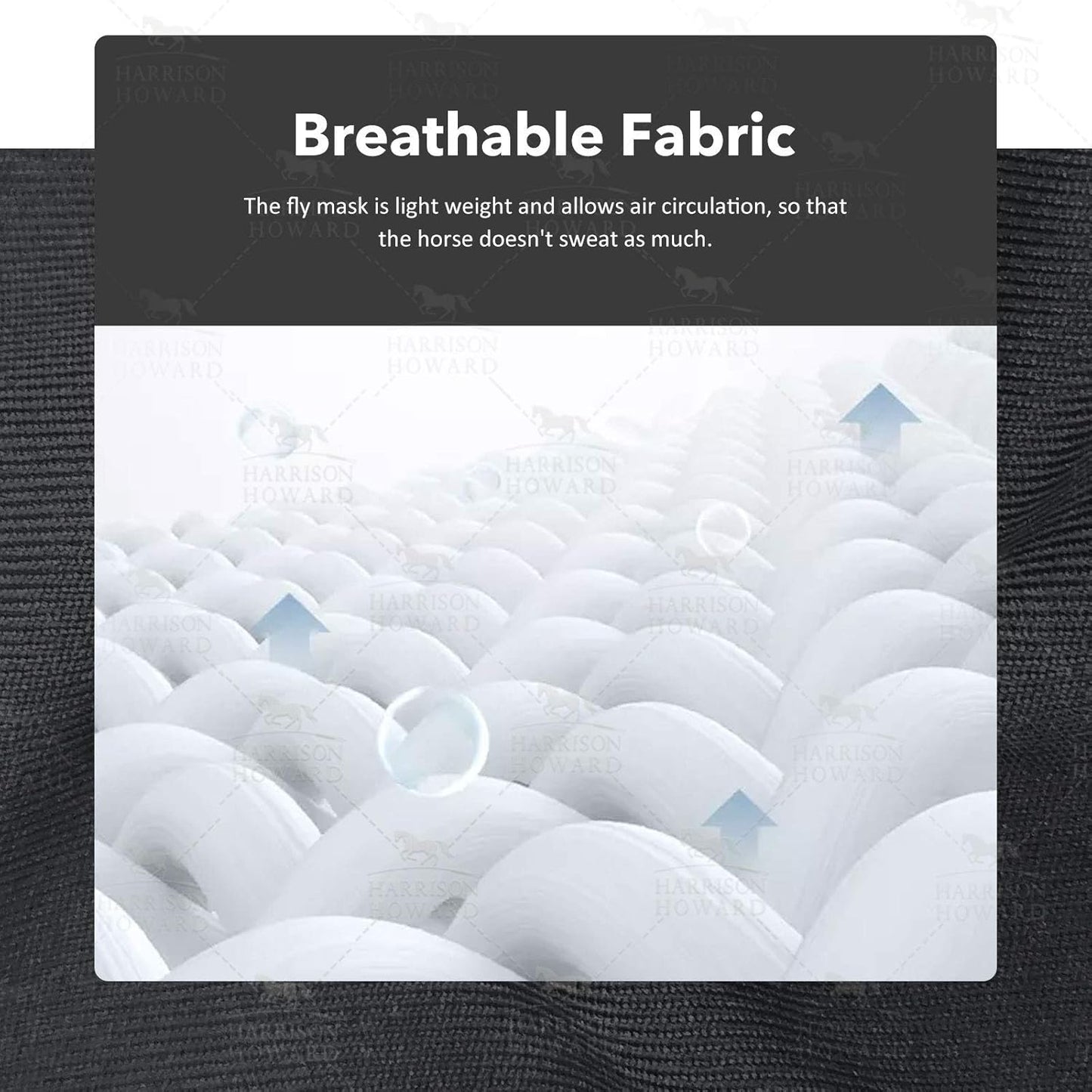 Harrison Howard Super Comfort Stretchy Fly Mask Large Eye Space with UV Protection Soft on Skin with Breathability Orange Paisley M Cob