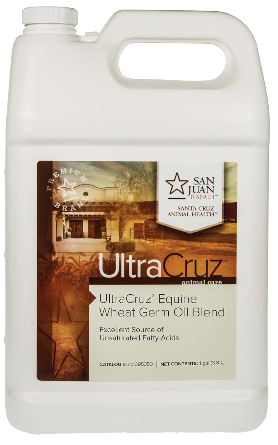 UltraCruz® Equine Wheat Germ Oil Blend, 1 Gallon