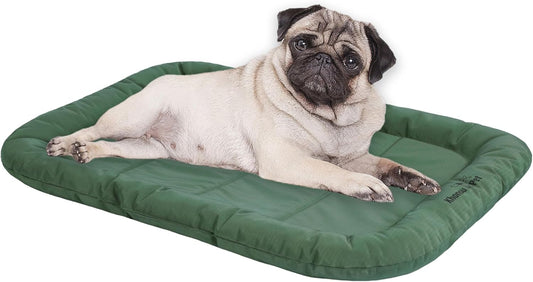KHONSU PET Durable Dog Bed Tough and Tear Proof Dog Crate Bed, 800lbs Tear Strength PVC-Backed Waterproof Ped Bed Mat Indoor & Outdoor Use for Dogs up to 25 lbs