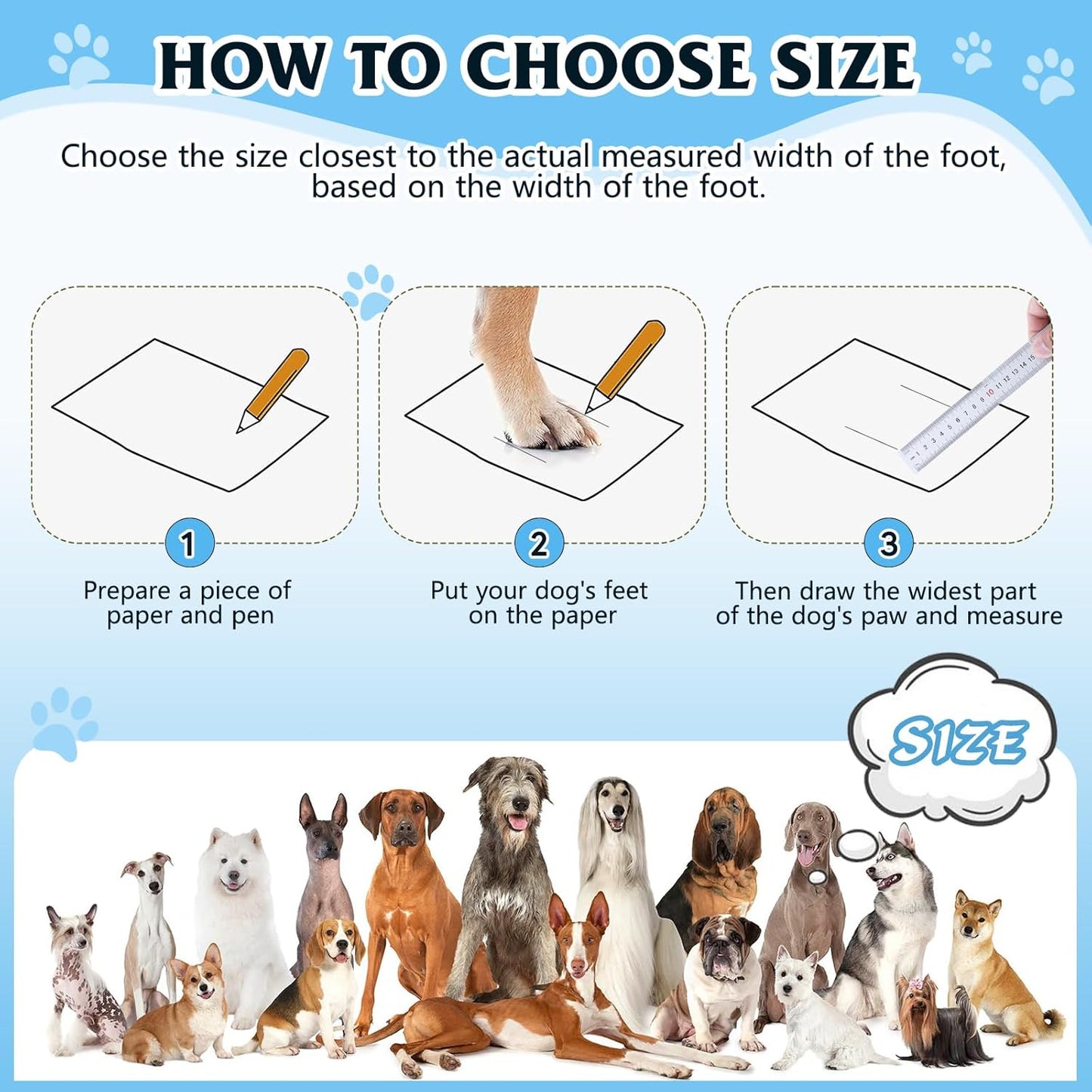 Dog Shoes for Large Medium Small Dog, Mesh Breathable Dog Shoes for Hot Pavement, Anti-Slip Dogs Boots Paw Protectors with Reflective for Outdoor Walking Indoor Hardfloors (Size 2)