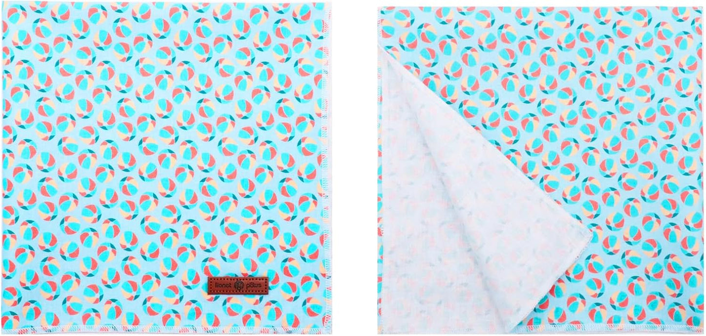 Lionet Paws Dog Bandana,Fabric Summer Dogs Kerchief for Medium Large Dogs,Dog Cotton Triangle Bibs Scarf for Girl Boy