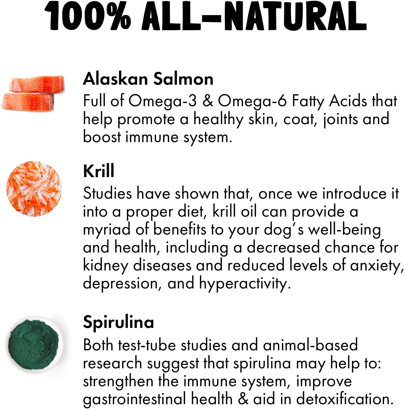 Omega 3 Alaskan Salmon Oil Treats for Dogs 120 Fish Oil Chew Supplement Skin and Coat Allergy and Itch Relief Hip & Joint Health Brain Shedding Hot Spots Treatment Omega 3 6 9 EPA & DHA Fatty Acids