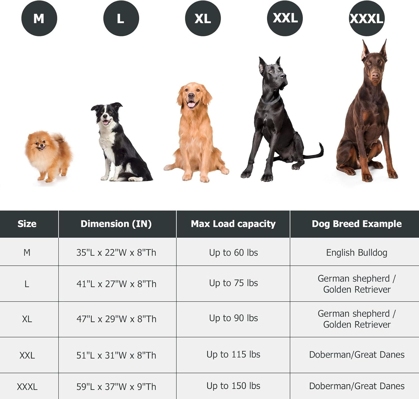 Elevated Dog Bed Outdoor, Medium Raised Cooling Dogs Cot, Lifted Pet Beds with Durable Breathable Teslin Mesh, Pet's Hammock with Non-Slip Feet, 35 inch Brown