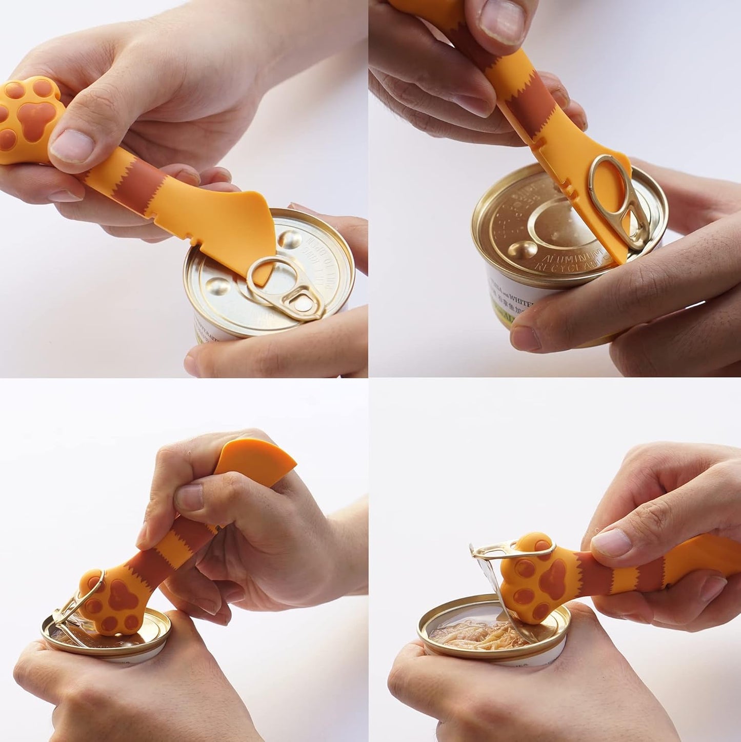 Meow&Woof Cat Wet Food Spoon, Mini Spatula for Pet Canned Food, BPA Free Can Spoons for Animal Feeding, Small Jars Spatulas, Easy Clean Scraper for Dog Food Cans