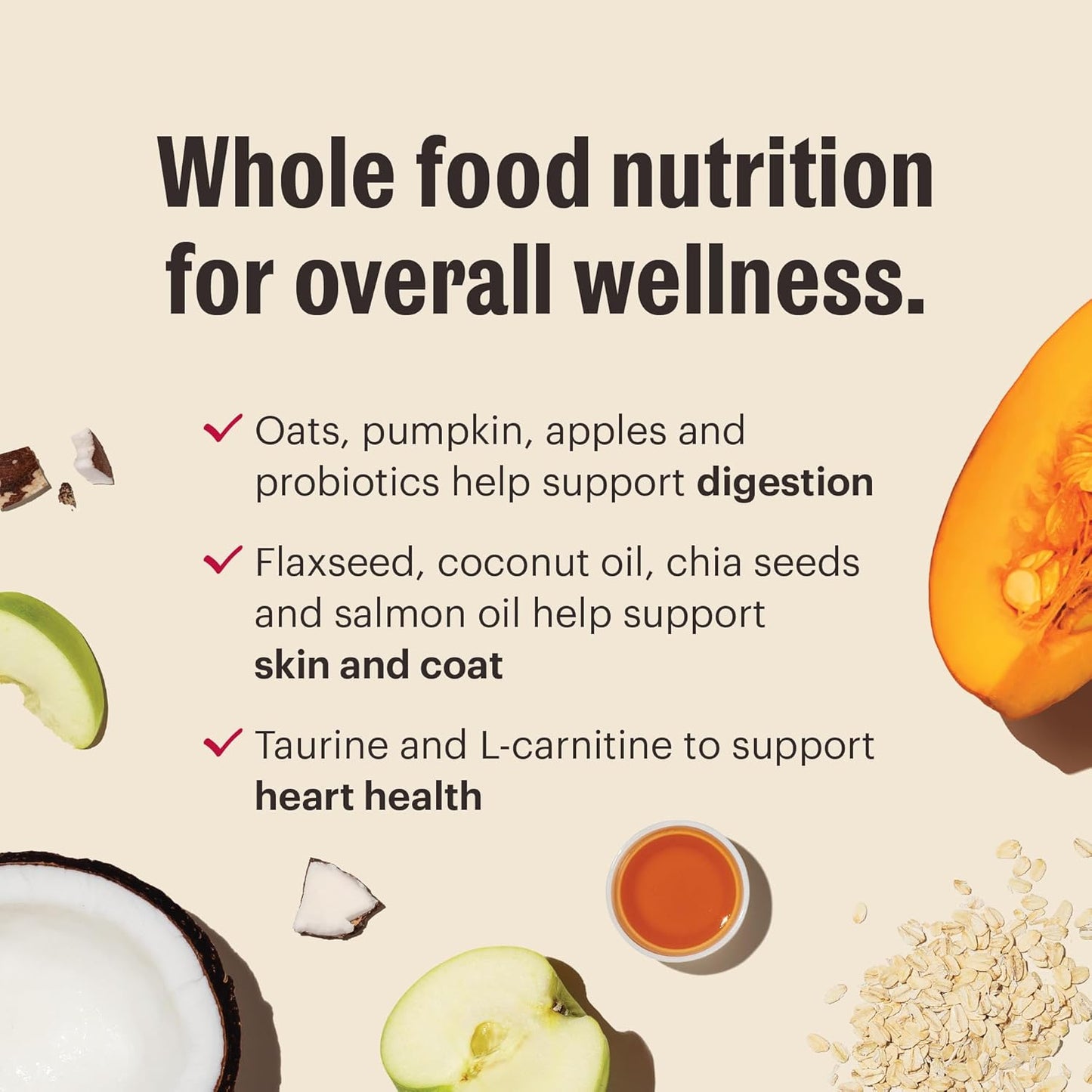 The Honest Kitchen Whole Food Clusters Whole Grain Chicken & Oat Dry Dog Food, 5 lb Bag