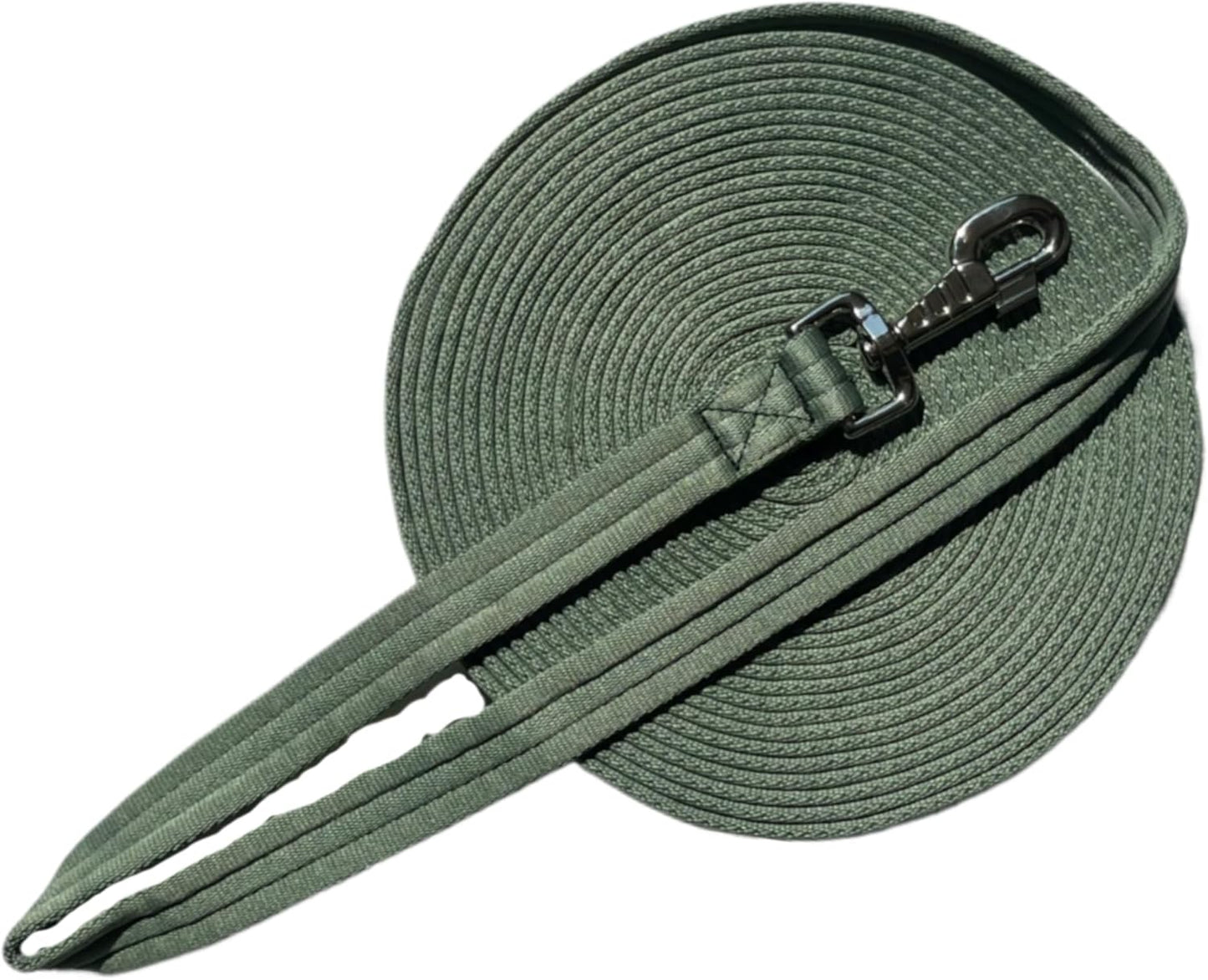 Horse Training Lunge Line with Alloy Trigger Buckle for Accurate Equestrian Training of 32.8 ft(10 Meters)