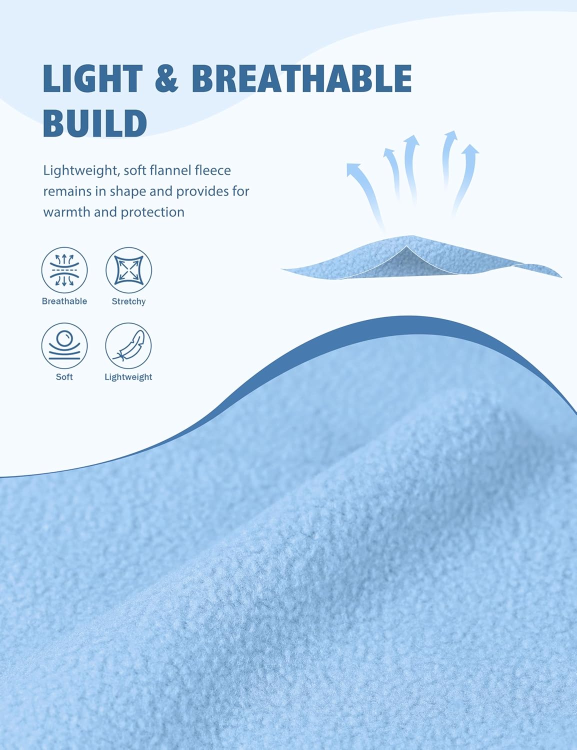 Harrison Howard Horse Polo Wraps Upgrade with Bling Leg Wraps for Horses 4-Pack Fleece Leg Wraps Stable Supplies Ice Blue M