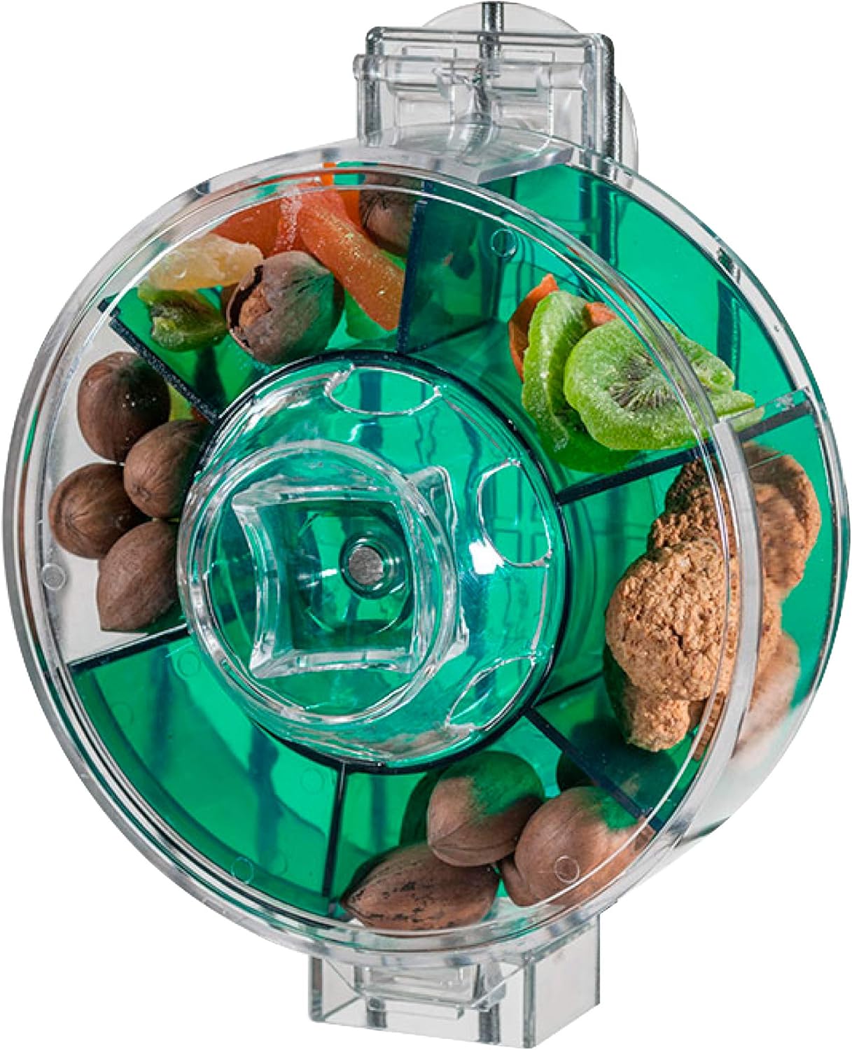 Featherland Paradise Creative Foraging Systems Foraging Wheel, Interactive Bird Cage Toy Feeder