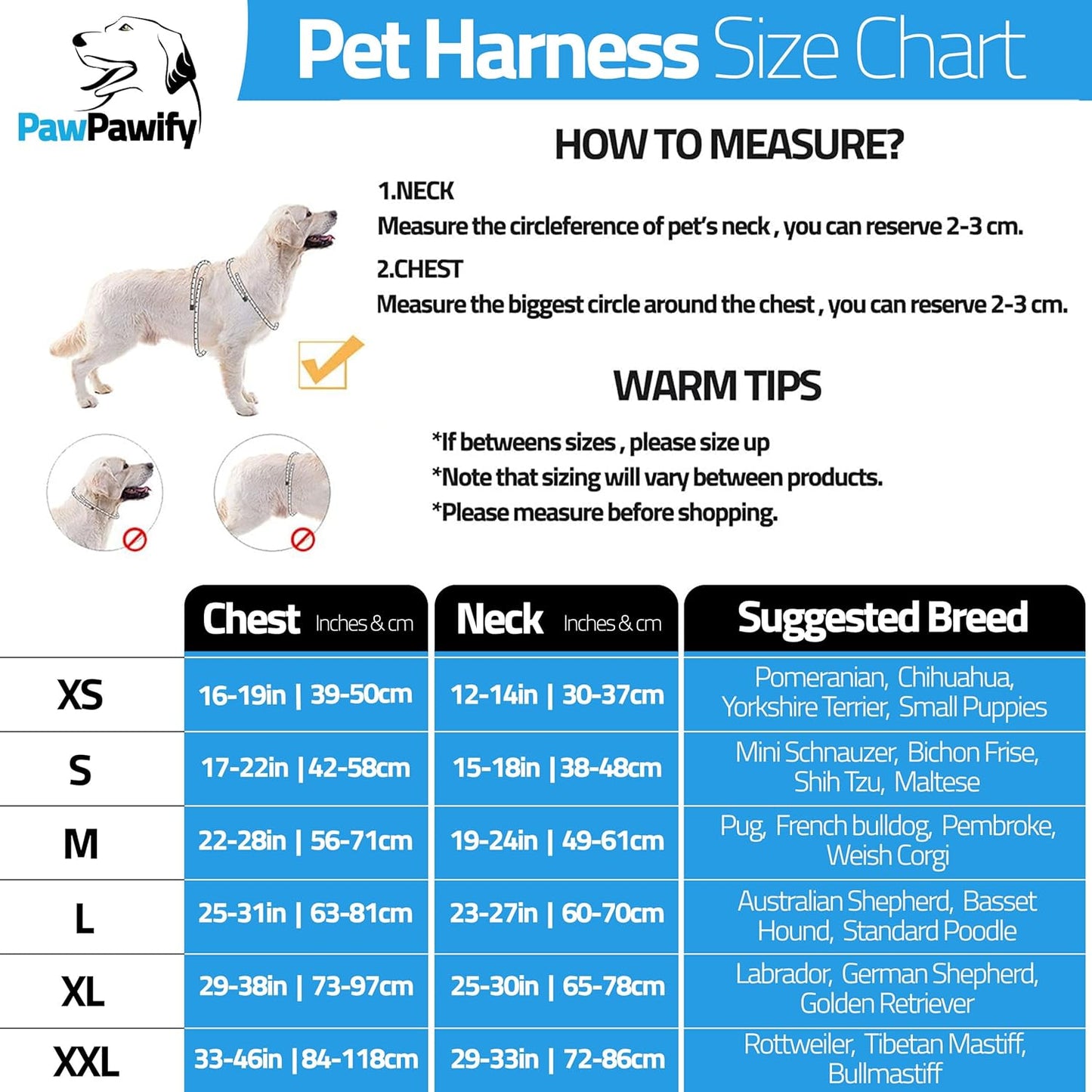 PawPawify Custom No Pull Dog Harness with Name and Phone Number, Heavy Duty Personalized Pet Vest to Prevent Tugging, Pulling, or Choking, Training and Walking (Orange, XS (5-9LBS))