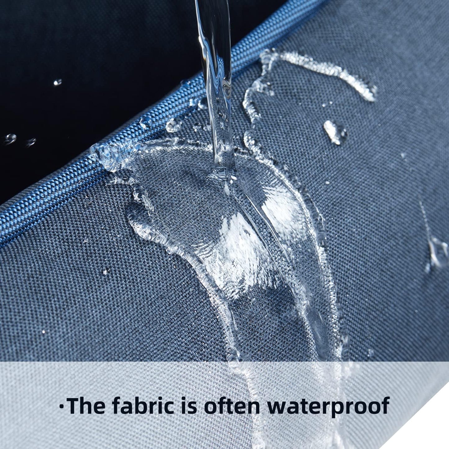 Orthopedic Dog Beds for Medium Dogs, Durable Egg Crate Foam Sofa Dog Bed wit Washable Removable Cover,Waterproof Lining,Pet Bed for Large Dogs (Dark Grey, 39.4" L x 31.5" W x 7.4" Th)