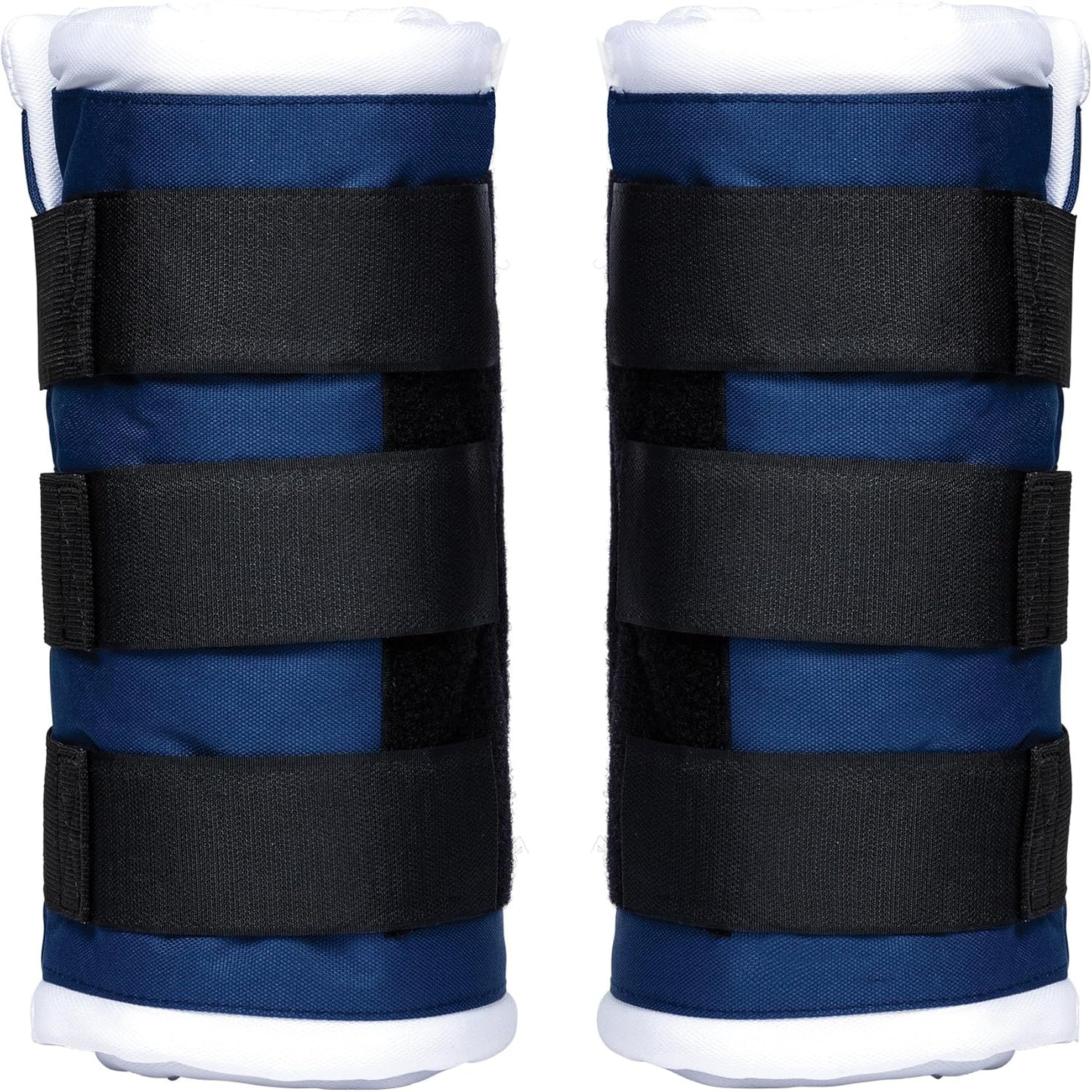 Schneiders Dura-Tech Tekno-Dri Quick Wrap No Bow Leg Wraps for Horses | Exceptional Support & Moisture-Wicking Protection | Color Navy | Size 14"
