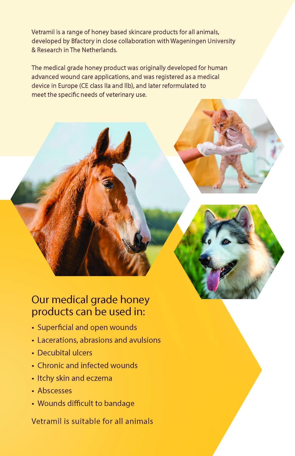 Vetramil® Auris – Natural Ear Care for Dogs & Cats – Soothes Irritation and Supports Healthy Ears – Medical-Grade Honey with Essential Oils – Non-Sticky – 1.69 oz (50 ml)