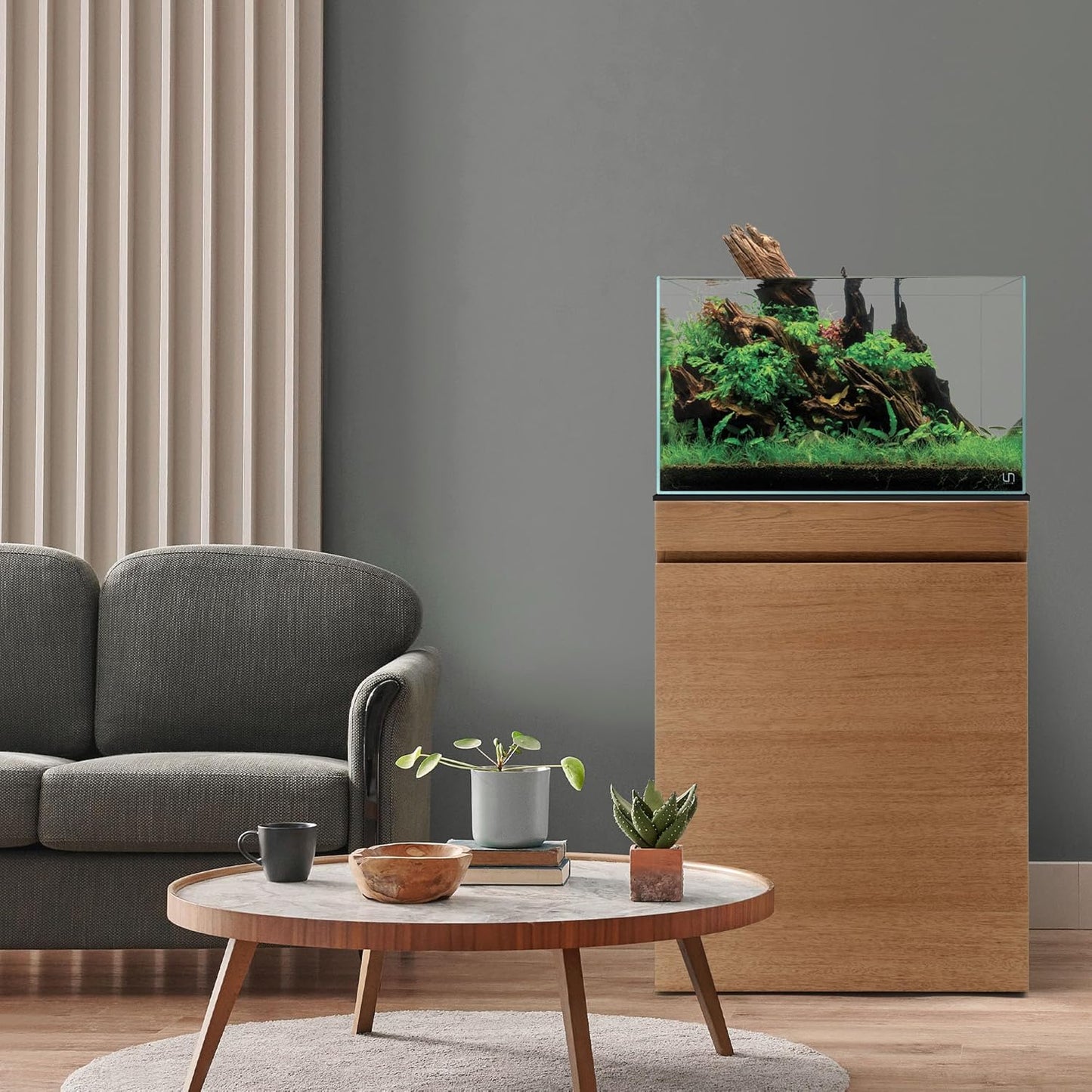 Ultum Nature Systems Controsoil - Freshwater Aqua Soil Substrate for Fish, Shrimp, Live Plant Propagation and Aquascaping - 6.8pH Low Ammonia, Volcanic Ash - Black, Normal (3 Liter | 6LB)